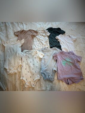 Girl 12m onesies bundle